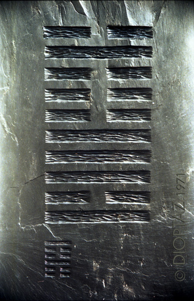 le Ciel Germinal dy YI-KING ordonnance de M.L.Dioptaz